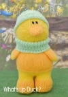 KBP-406 - Whats up duck soft toy knitting pattern