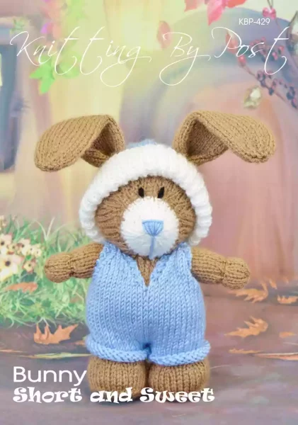 KBP-429 - Short and Sweet Bunny toy knitting pattern