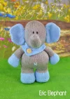 KBP-480 - Eric the elephant soft toy knitting patterns