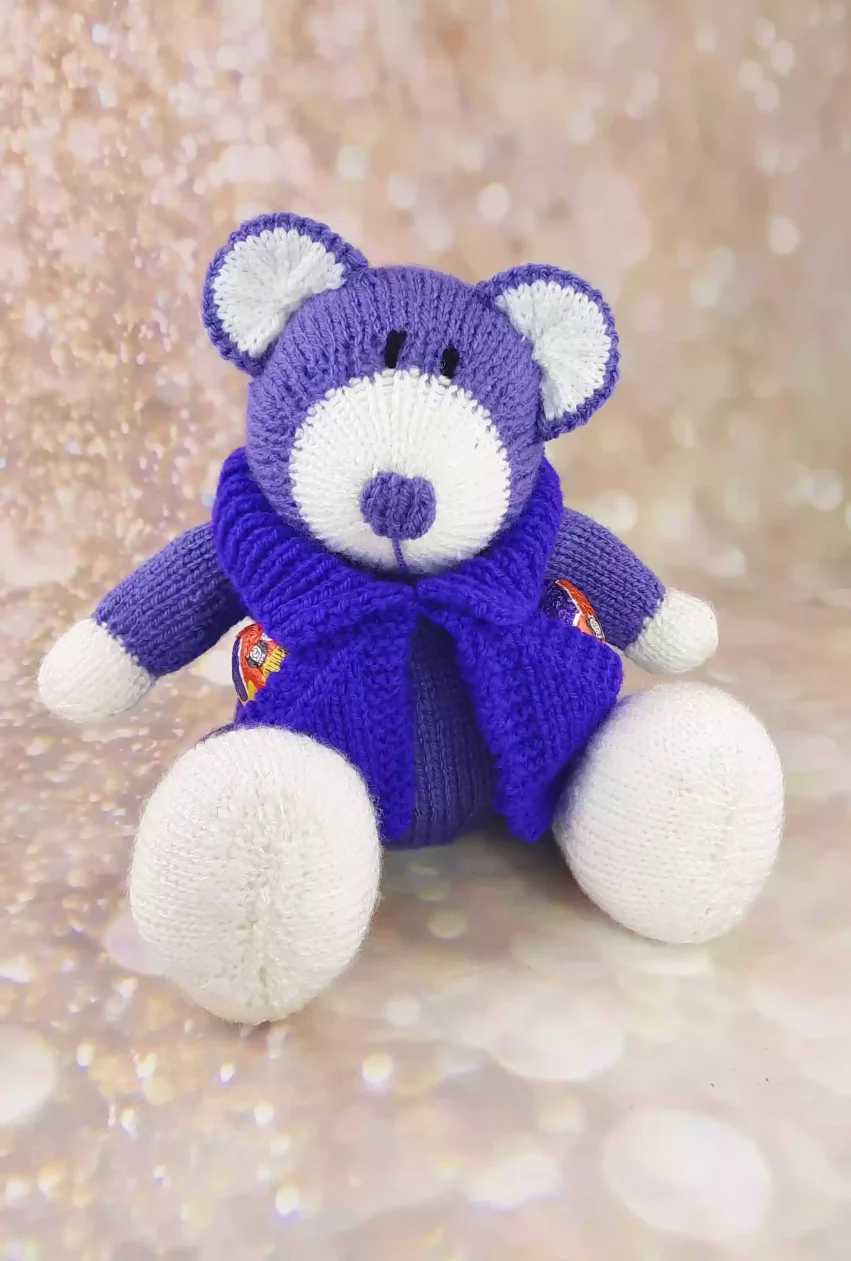 teddy bear knitting pattern eggs