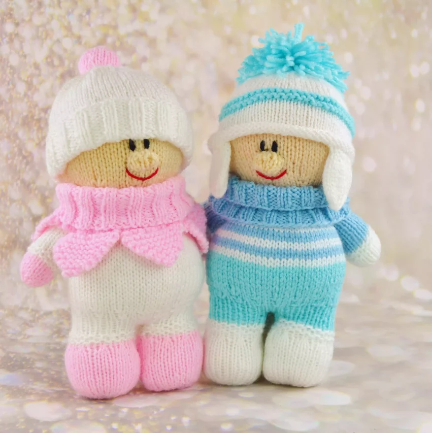 Dolly set knitting pattern