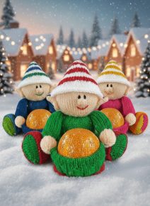 KBP-581 Elf Chocolate Hugs Group Scene