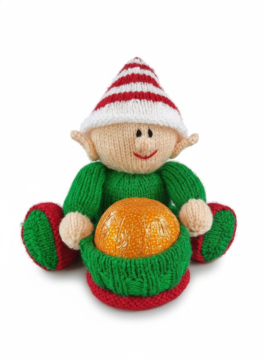 KBP-581 Elf Chocolate Hugs White Background