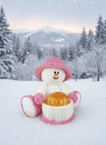 KBP-582 Snowman Chocolate Hugs Alternative Scene