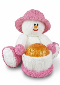 KBP-582 Snowman Chocolate Hugs White Background
