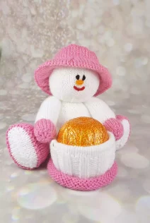 snowman knitting pattern