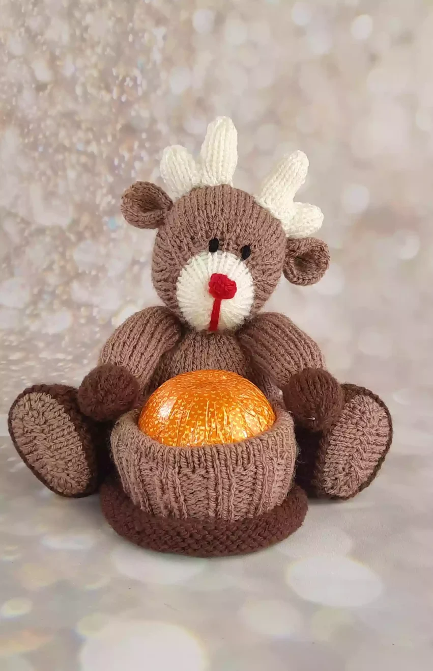 Christmas Reindeer Knitting Pattern