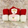 KBP-584 - Santa and Snowman Cracker knitting patterns