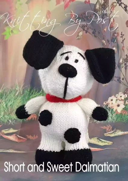 KBP-573 - Dalmation knitting pattern soft toy