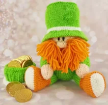 Paddy irish mascot knitting pattern