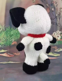 knitted dog pattern