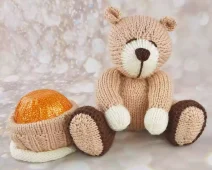 bear toy knitting pattern