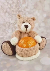 knitting pattern for bear soft toy