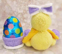 Easter Egg Duck knitting pattern