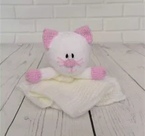 cat comfort blanket knitting pattern