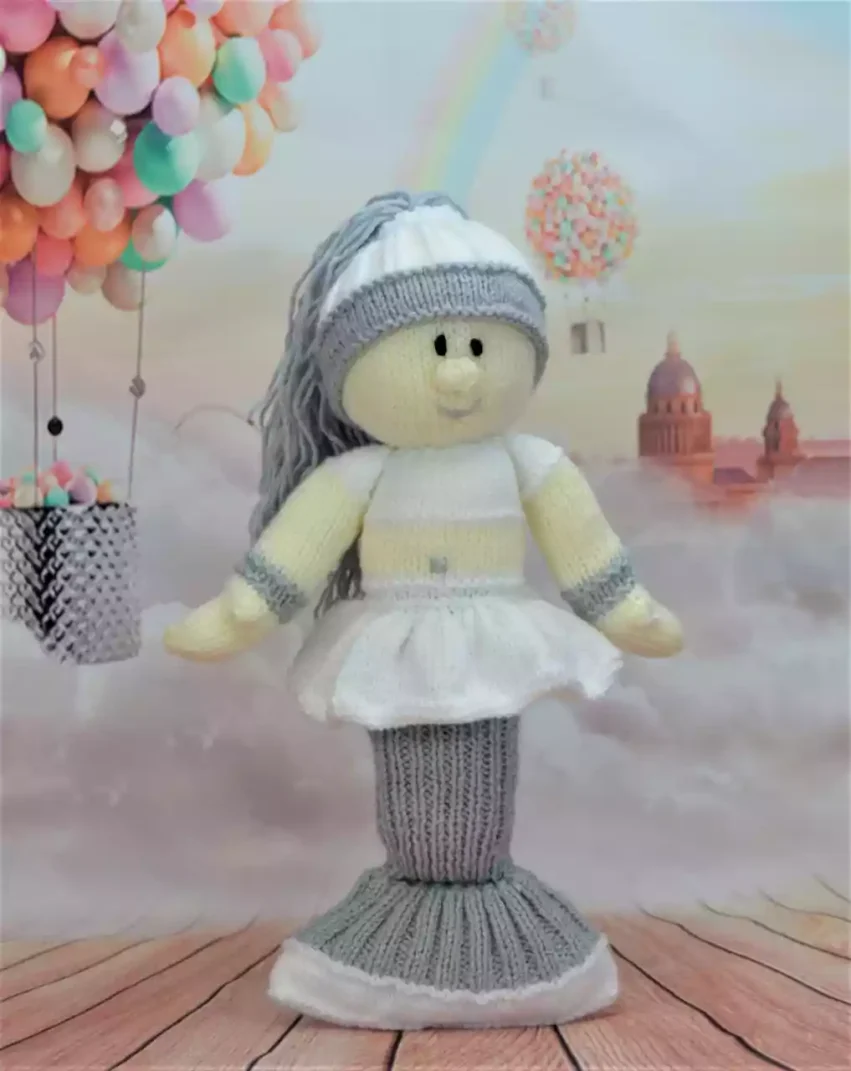 mermaid soft toy knitting pattern