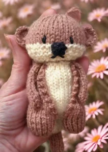 otter knitting pattern