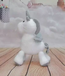 unicorn soft toy knitting pattern