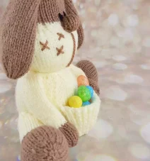 side view dog knitting pattern