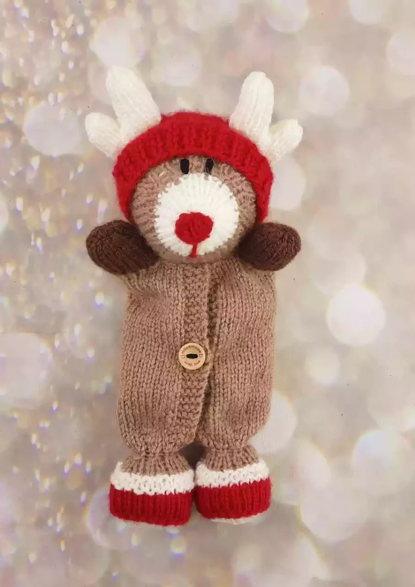 Yummy Tummy Reindeer Knitting Pattern - Image 2