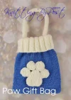 Paw Gift Bag Knitting Pattern