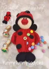 Yummy Tummy Ladybird Knitting Pattern