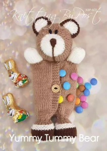 Yummy Tummy Bear Knitting Pattern