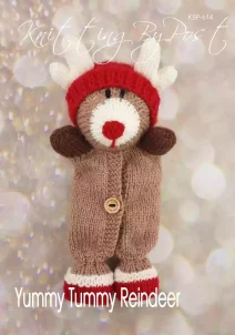 Yummy Tummy Reindeer Knitting Pattern