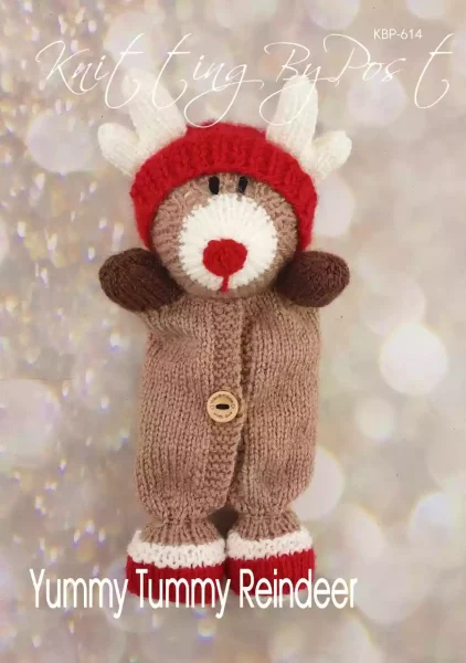 Yummy Tummy Reindeer Knitting Pattern