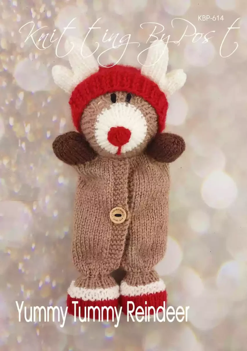 Yummy Tummy Reindeer Knitting Pattern
