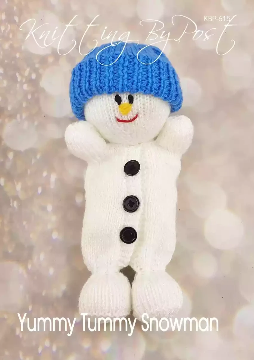 Yummy Tummy Snowman Knitting Pattern