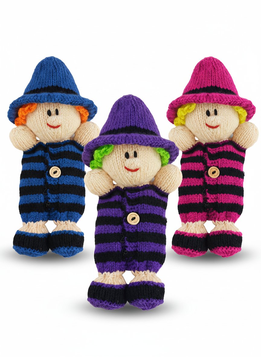 KBP-619 Yummy Tummy Witch Group White Background