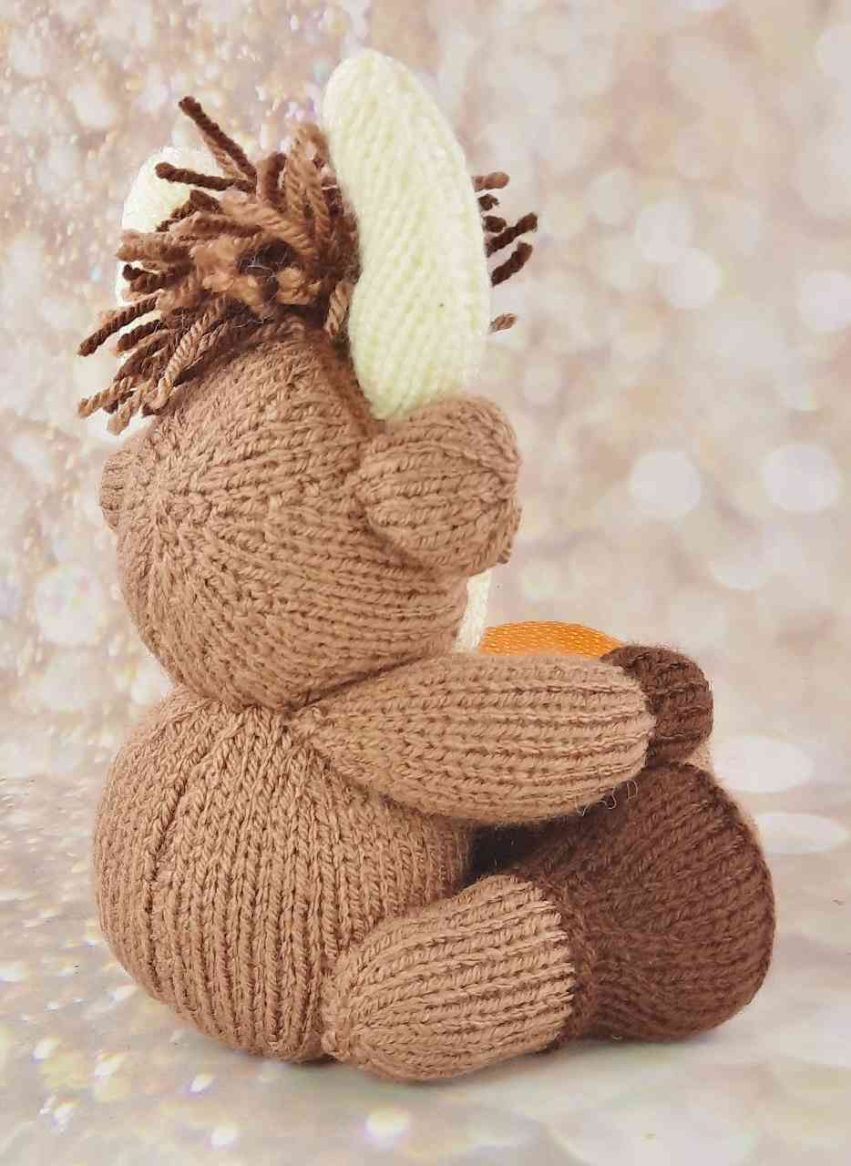 Highland Cow Chocolate Hugs Knitting Pattern - Image 4