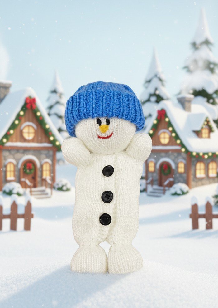 KBP-615 Yummy Tummy Snowman Alternative Scene