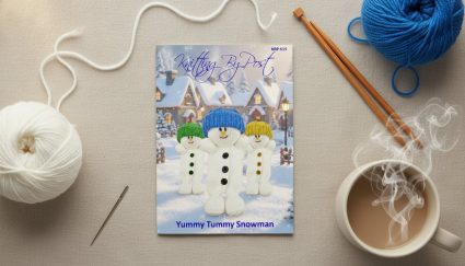 KBP-615 Yummy Tummy Snowman Flat Lay