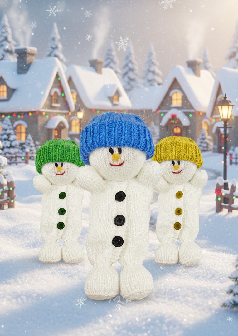 KBP-615 Yummy Tummy Snowman Group Alternative Scene