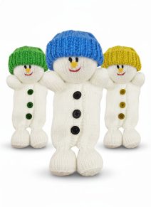 KBP-615 Yummy Tummy Snowman Group White Background