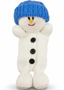 KBP-615 Yummy Tummy Snowman White Background