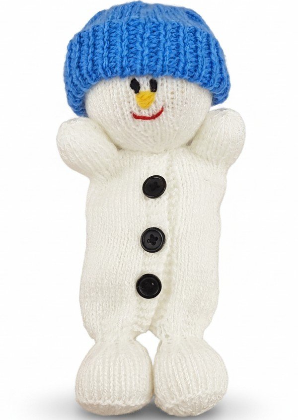 KBP-615 Yummy Tummy Snowman White Background