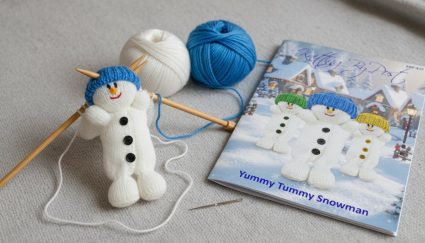 KBP-615 Yummy Tummy Snowman Work in Progress