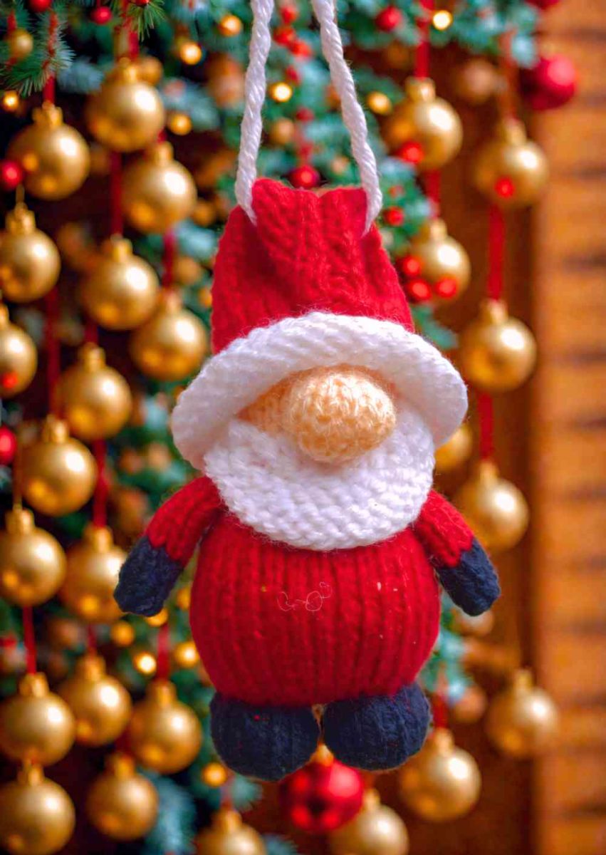 Knibbles Santa Knitting Pattern - Image 2