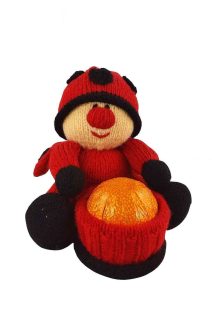 knitted ladybird pattern