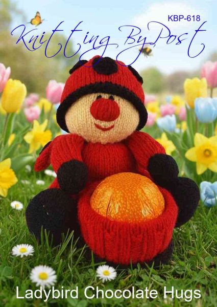 ladybird chocolate hugs easter knitting pattern