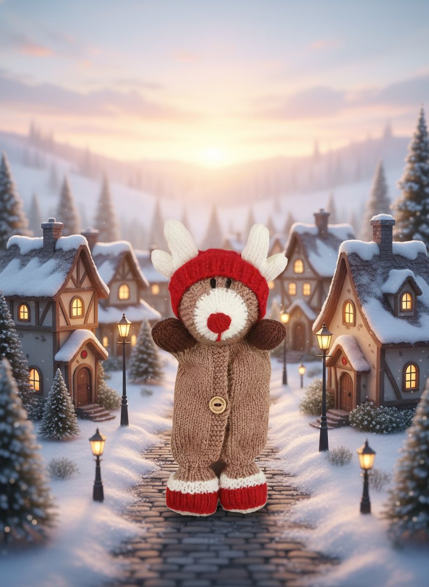 KBP-614 Yummy Tummy Reindeer Alternative Scene