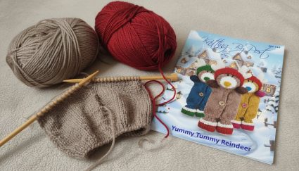 KBP-614 Yummy Tummy Reindeer Work in Progress