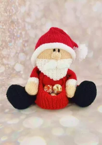 knitted santa ideas