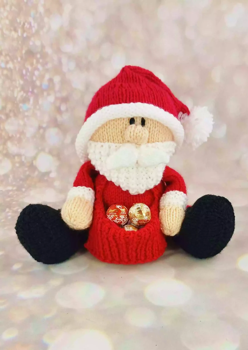 knitted santa ideas