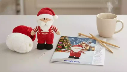 KBP-621 Yuletide Santa Scene