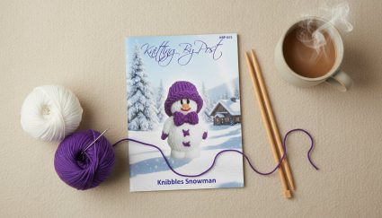 KBP-655 Knibbles Snowman Flat Lay