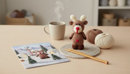 KBP-656 Knibbles Reindeer Scene